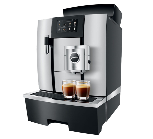 De GIGA X3c geeft JURA op indrukwekkende wijze blijk van Zwitserse innovatiekracht en professionaliteit tot in het kleinste detail.